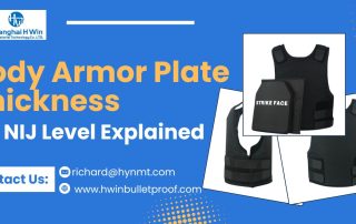 Body Armor Plate Thickness by NIJ Level