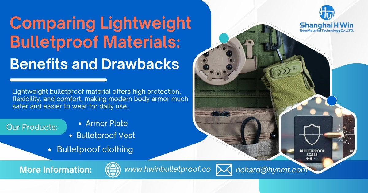 Comparing Lightweight Bulletproof Materials