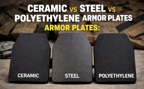 Ceramic vs Steel vs Polyethylene Armor Plates