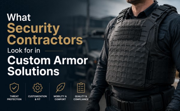 What Security Contractors Look for in Custom Armor Solutions
