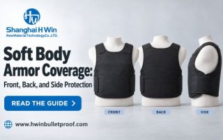 Soft Body Armor Coverage Front Back and Side Protection